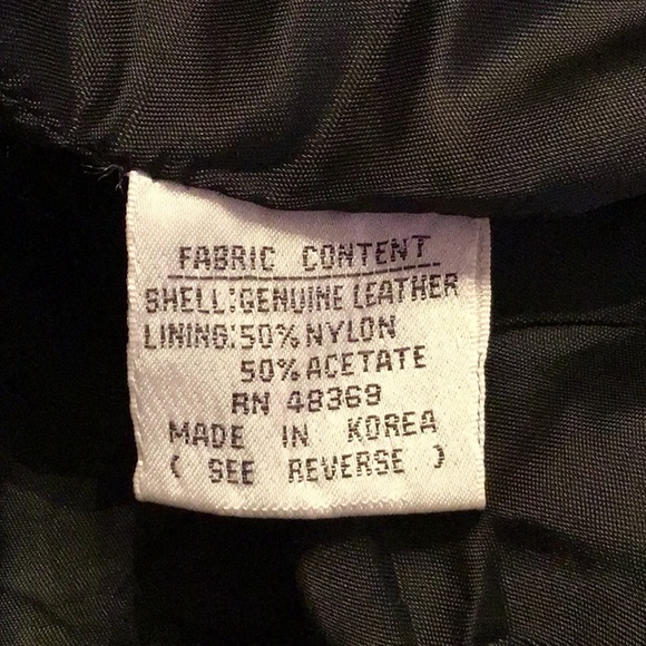 JARROD’S LEATHER COAT SIZE S* - Picture 5 of 5